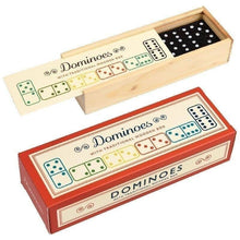 Charger l&#39;image dans la galerie, Wooden Box of Dominoes
