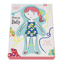 Cargar imagen en el visor de la galería, Learn To Stitch Dress-Up Dolly Kit
