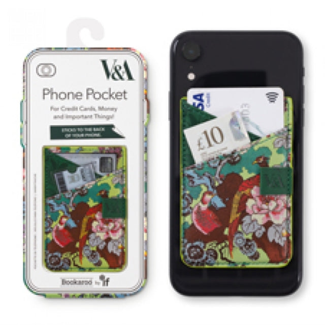 V & A Bookaroo Phone Pocket Sundour Pheasant-5035393493035