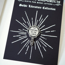 Cargar imagen en el visor de la galería, The Picture of Dorian Gray Enamel Pin Badge - Gothic Mirror
