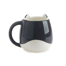 Cargar imagen en el visor de la galería, Kitty! Ceramic Black/White Mug
