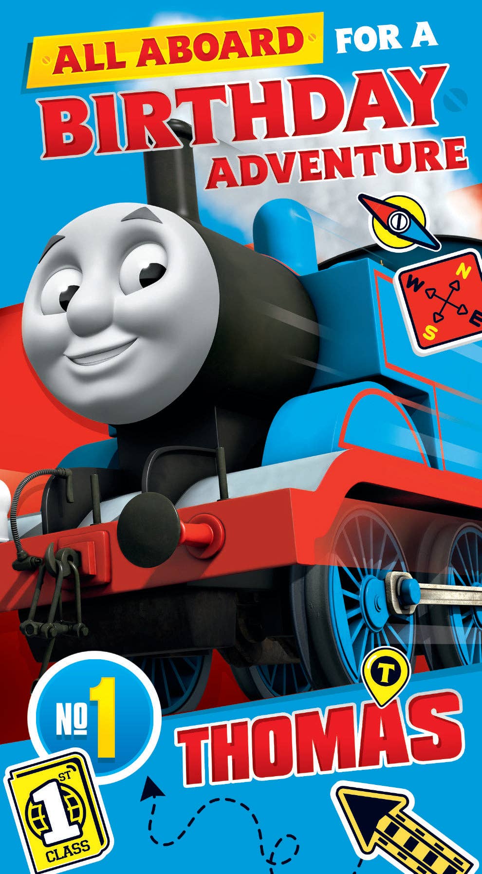 Thomas & Friends Birthday Card