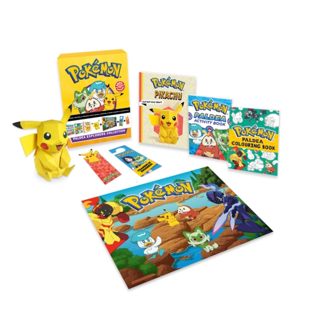 Pokemon Paldea Explorers Collection Gift Box-9780008616809