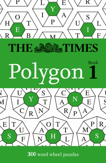 The Times Polygon Book 1 : 300 Word Wheel Puzzles-9780008673079