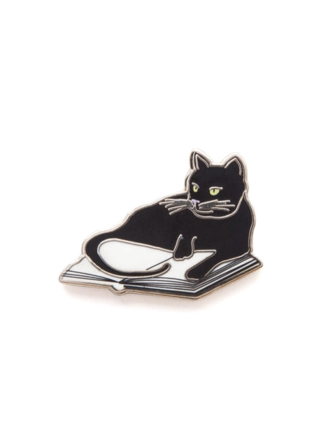 Bookstore Cat Enamel Pin-9780593274040