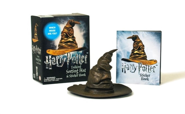 Harry Potter Talking Sorting Hat and Sticker Book : Which House Are You?-9780762461769