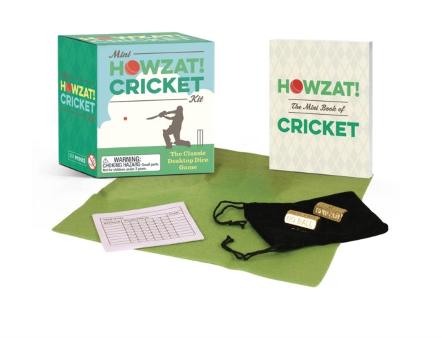 Mini Howzat! Cricket Kit : The Classic Desktop Dice Game-9780762487622