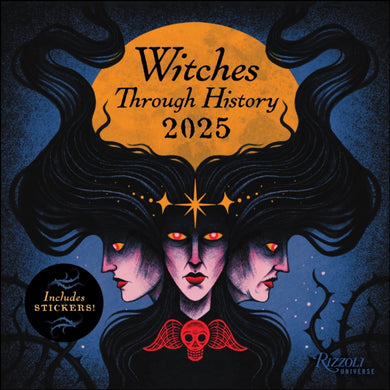 Witches Through History 2025 Wall Calendar-9780789344823