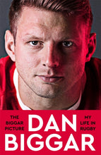 Cargar imagen en el visor de la galería, The Biggar Picture My Life in Rugby by Dan Biggar Exclusive Signed Indie Bookshop Sprayed Edges Edition
