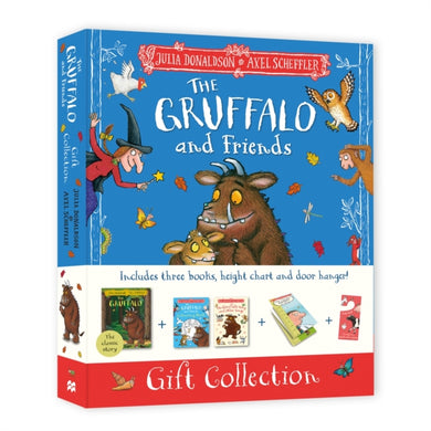 The Gruffalo and Friends Gift Collection : Three books plus a height chart and door hanger!-9781035052196