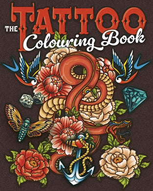 The Tattoo Colouring Book : Over 45 Images to Colour-9781398840218