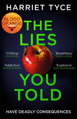 The Lies You Told : The unmissable thriller from the bestselling author of Blood Orange-9781472252791