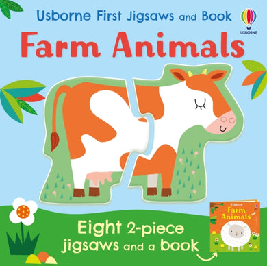 Usborne First Jigsaws: Farm Animals-9781474988544