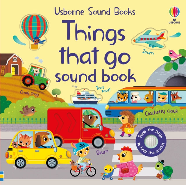 Things That Go Sound Book-9781474990707