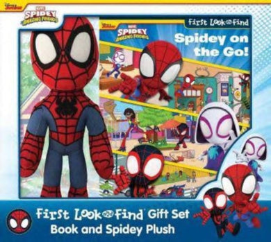 Disney Junior Marvel Spidey & His Amazing Friends First LF Book Box Plush Gift Set-9781503766594