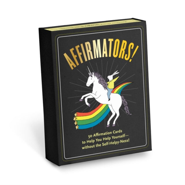 Affirmators! 50 Affirmation Cards Deck to Help You Help Yourself - Without the Self-Helpy-Ness!-9781601067111