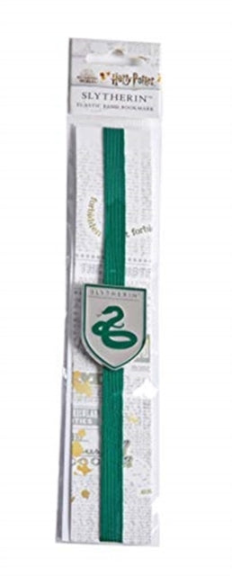 Harry Potter: Slytherin Elastic Band Bookmark-9781647222574