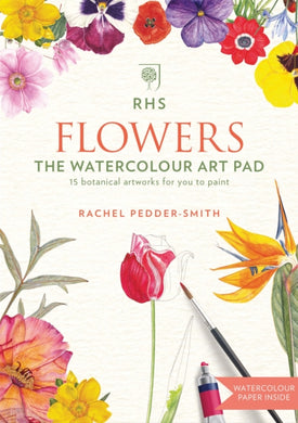 RHS Flowers The Watercolour Art Pad-9781784723828