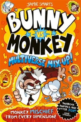 Bunny vs Monkey: Multiverse Mix-up! (a Phoenix Comic Book, from the million-selling Jamie Smart, Illustrator of the Year)-9781788452922