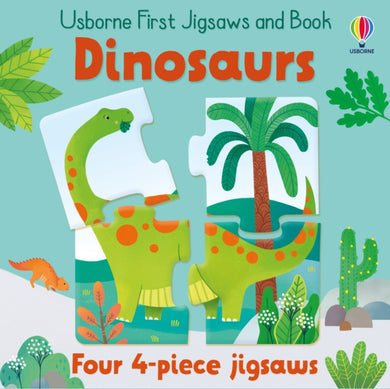 Usborne First Jigsaws And Book: Dinosaurs-9781801313605
