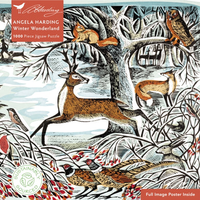 Adult Jigsaw Puzzle: Angela Harding: Winter Wonderland : 1000-piece Jigsaw Puzzles-9781804172070