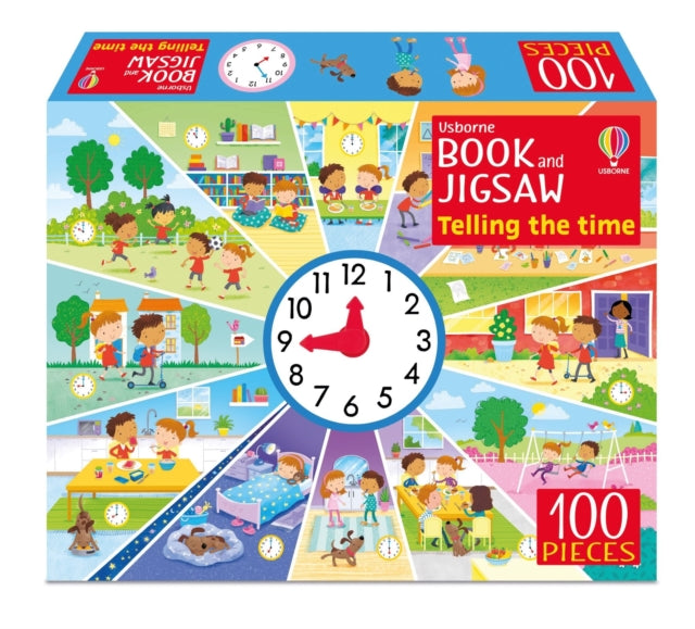 Usborne Book and Jigsaw Telling the Time-9781805312932