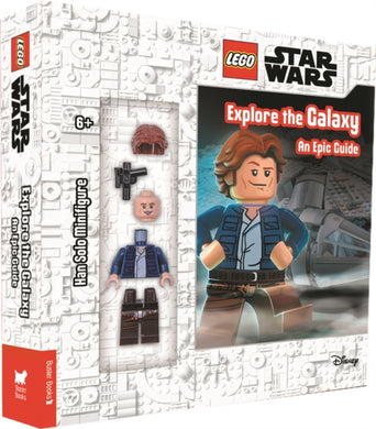 LEGO® Star Wars™: Explore the Galaxy: An Epic Guide (with Han Solo minifigure)-9781837250356