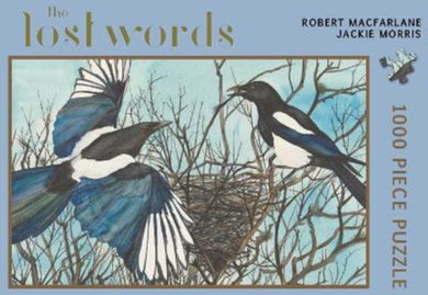 The Lost Words Magpie 1000 Piece jigsaw-9781912916719