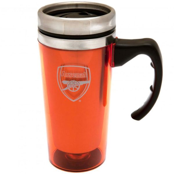 Arsenal FC Handled Travel Mug Licensed