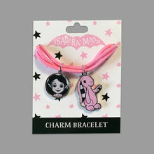 Charger l&#39;image dans la galerie, Isadora Moon and Pink Rabbit charm bracelet - Limited Edition
