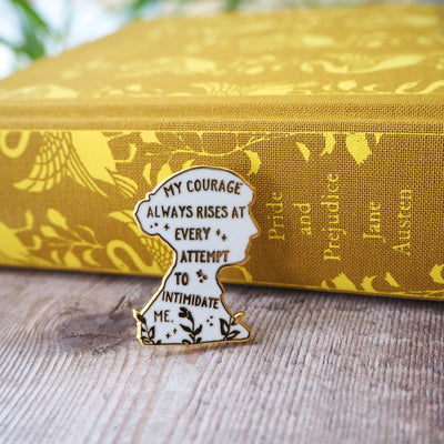 Pride & Prejudice Enamel Pin - Jane Austen-5011000002258