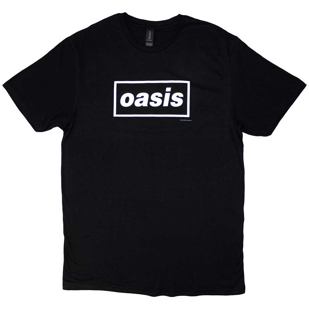 Oasis T-Shirt (Unisex/Black/XL)-5056187723770