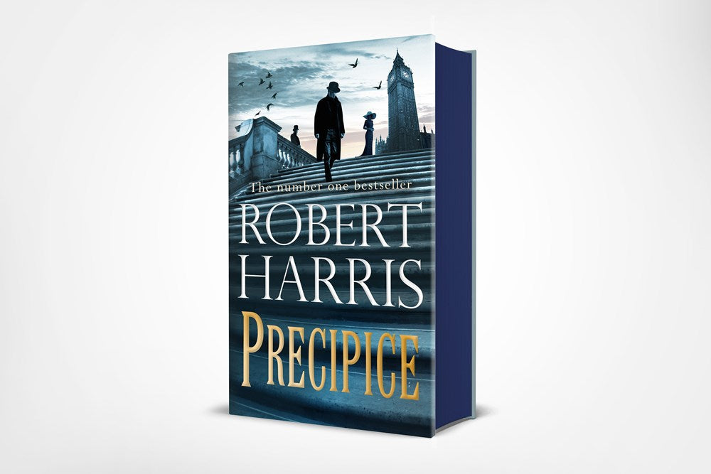 Precipice by Robert Harris Exclusive SIGNED Sprayed edge edition