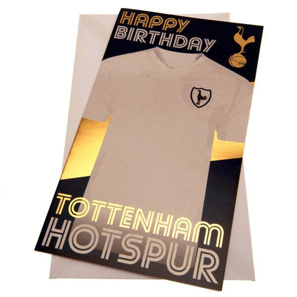 Tottenham Hotspur FC Retro Shirt Birthday Card-5060993751407