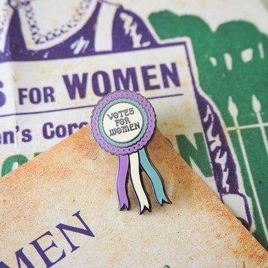 'Votes For Women' Enamel Pin Badge-5011000002357