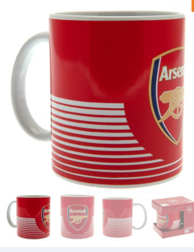 Arsenal FC Fade Mug by , Arsenal FC