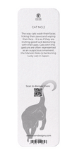 Load image into Gallery viewer, CAT NO.2: Japanese Bookmark
