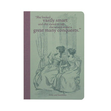 Charger l&#39;image dans la galerie, A5 Notebook (Softcover) Jane Austen
