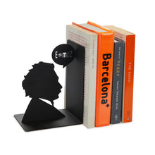 Cargar imagen en el visor de la galería, Einstein Black Metal Bookend
