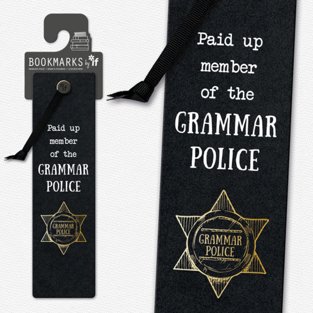 Bookmark- Grammar Police-5035393155018