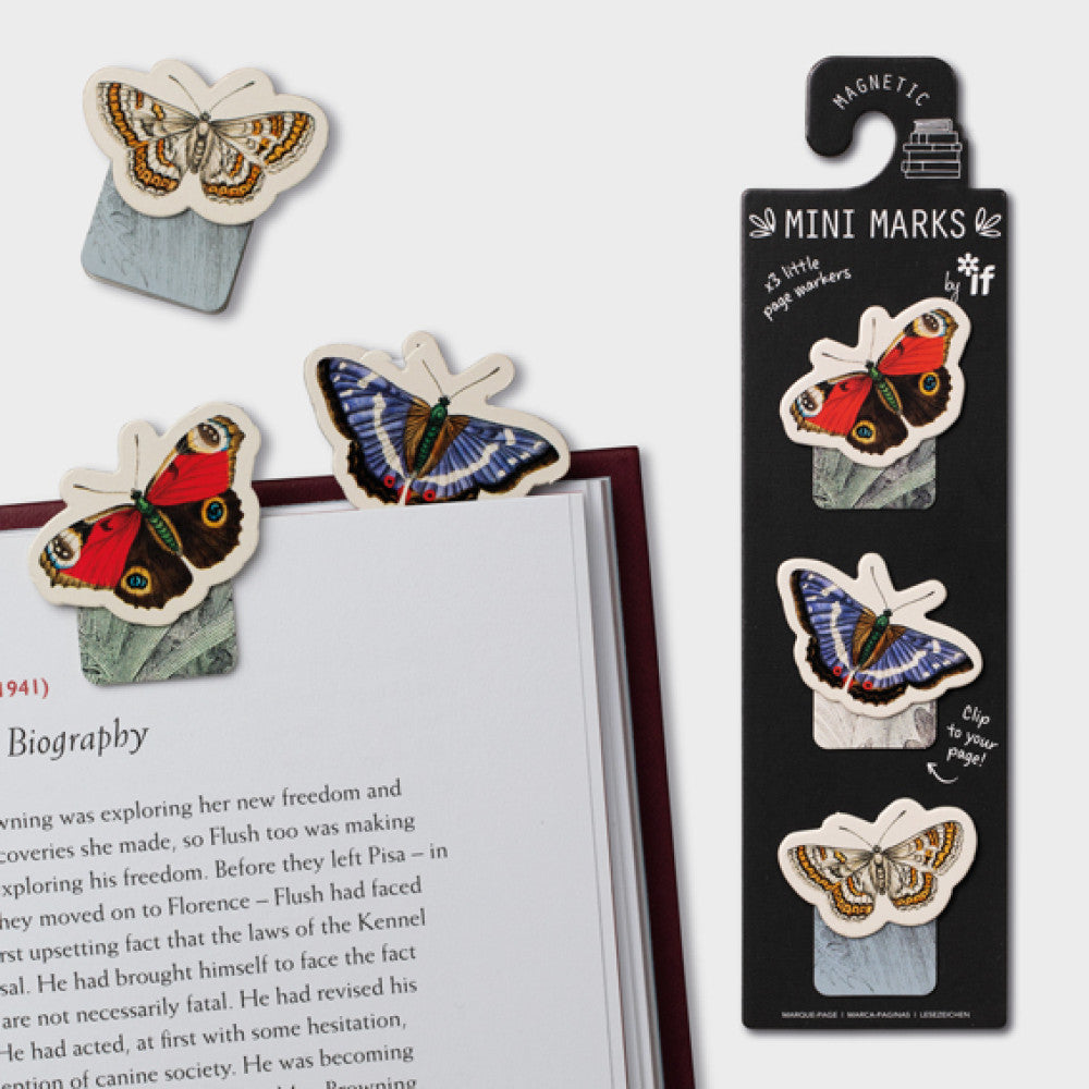 Magnetic Mini Marks- Butterflies-5035393159085