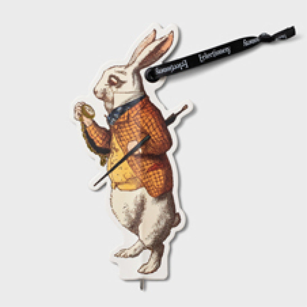 The White Rabbit - ECLECTIONERY FLAT PENS by , If