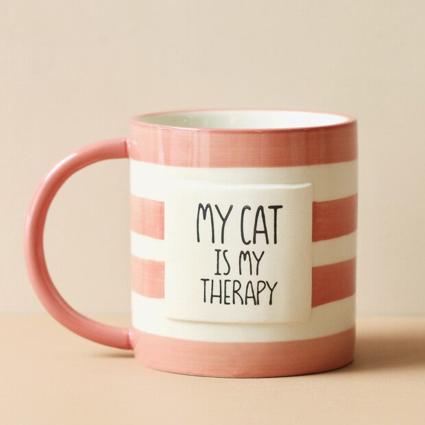 Cat Therapy Mug-5055992788288