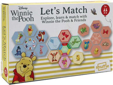 Disney Winnie The Pooh Let's Match Game-5411068862908