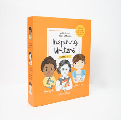 Little People, BIG DREAMS: Inspiring Writers : 3 books from the best-selling series! Maya Angelou - Anne Frank - Jane Austen-9780711243200