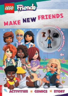 LEGO® Friends: Make New Friends (with Aliya mini-doll and Aira puppy)-9781780559551